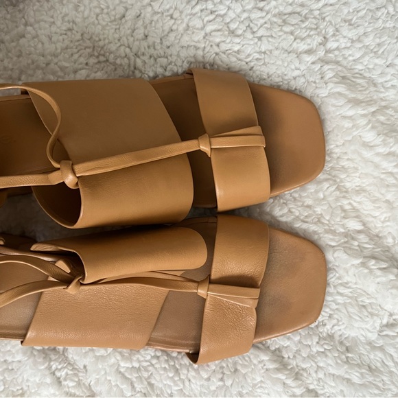 Tie leather Sandals - Vince Women's Dunaway - Leather and very comfortable - Picture 5 of 9